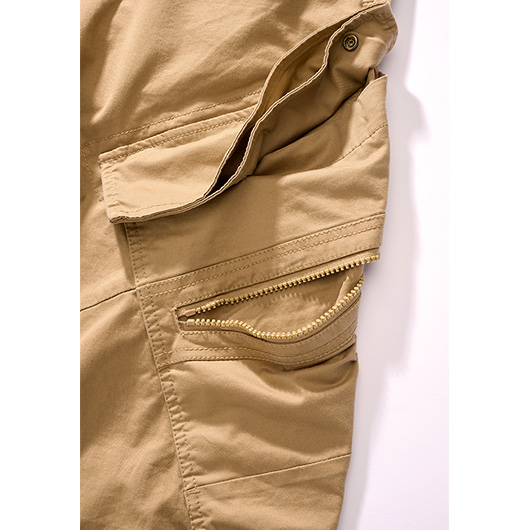 Brandit Hose Adven Slim Fit camel Bild 3