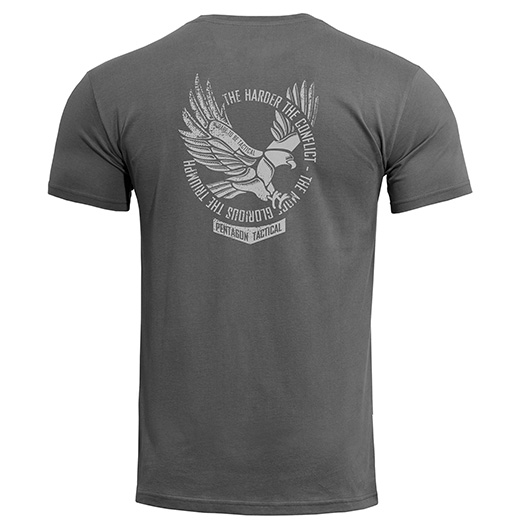 Pentagon T-Shirt Ageron Eagle Quick Dry wolf grau Bild 1