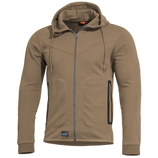 Pentagon Sweatjacke Pentathlon 2.0 mit Kapuze coyote