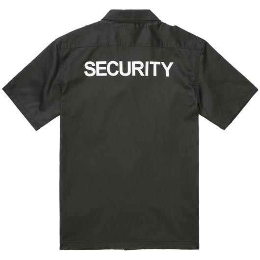 Brandit Security US Hemd Kurzarm schwarz Bild 1