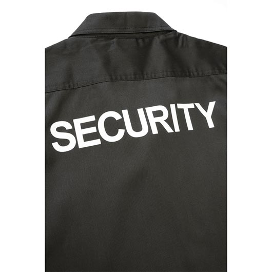 Brandit Security US Hemd Kurzarm schwarz Bild 4