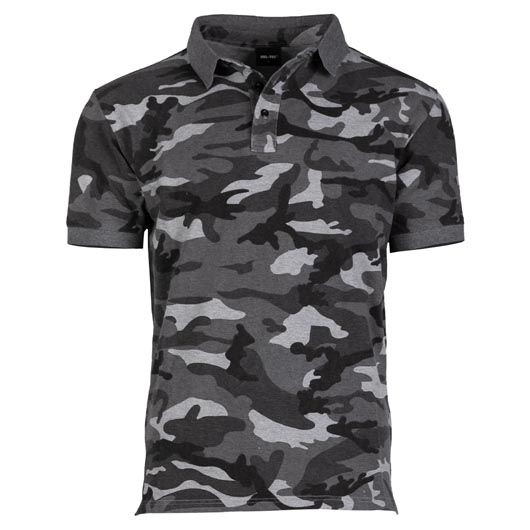 Mil-Tec Poloshirt Prewash CO. Pikee urban