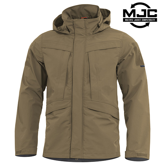 Pentagon Outdoorjacke Hurricane Shell Jacket coyote wind- und wasserdicht