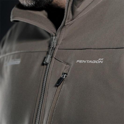 Pentagon Softshell Jacke Reiner 2.0 Escape RAL 7013 Bild 4