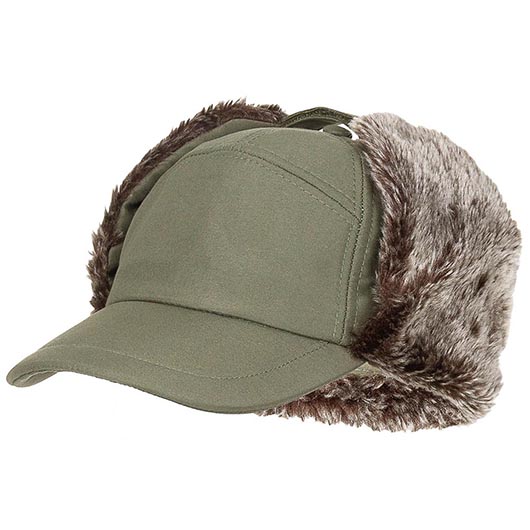 Fox Outdoor Winter Cap Trapper verstellbar oliv