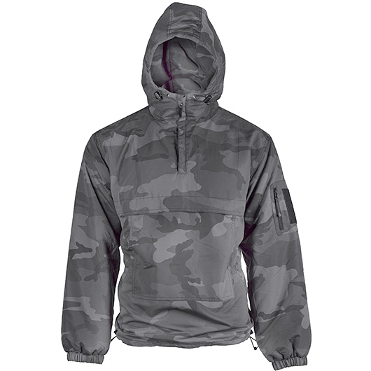 Mil-Tec Winter-Windbreaker mit Fleecefutter dark camo