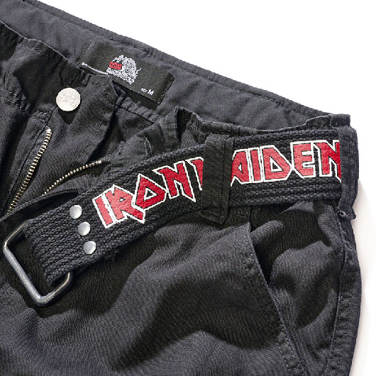 Brandit Shorts Savage Iron Maiden NOTB 2 schwarz Bild 3