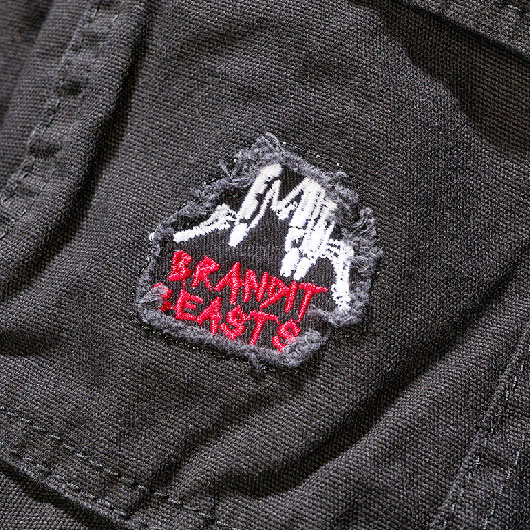Brandit Shorts Savage Iron Maiden NOTB 2 schwarz Bild 6