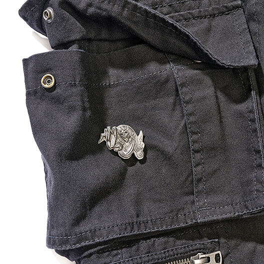 Brandit Shorts Savage Iron Maiden FOTD schwarz Bild 5