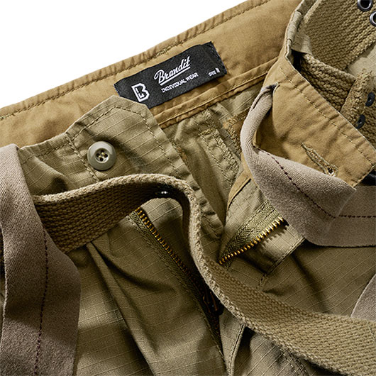 Brandit Cargoshorts Savage Ripstop oliv Bild 2