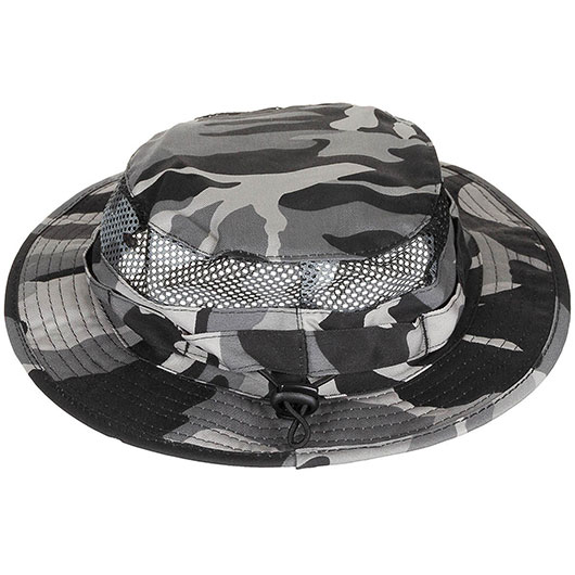 MFH Buschhut Mesh Boonie grey camo Bild 1