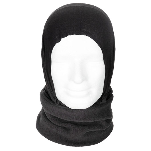 MFH Rundschal mit Fleece schwarz