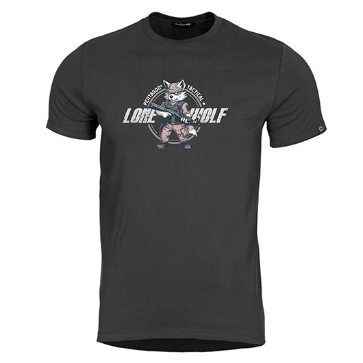 Pentagon T-Shirt Ageron Lone Wolf Quick Dry schwarz
