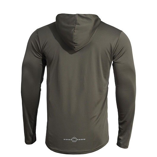 Pentagon Langarmshirt Orion Activity schnelltrocknend RAL7013 Bild 1