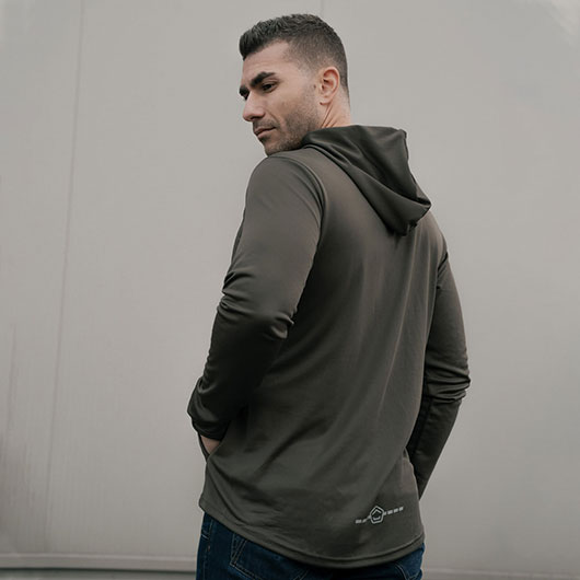 Pentagon Langarmshirt Orion Activity schnelltrocknend RAL7013 Bild 4