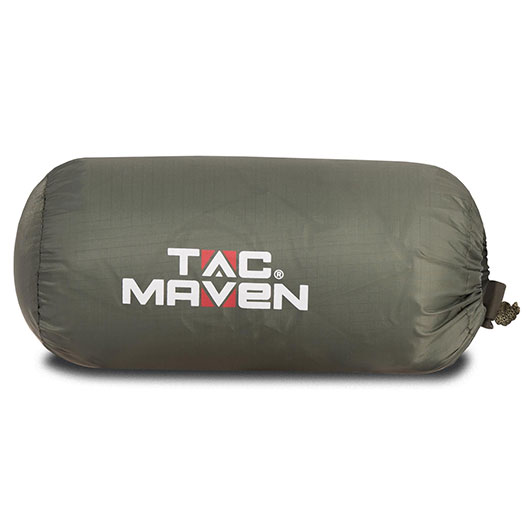 Tac Maven Regenponcho Thunder Ripstop oliv Bild 1