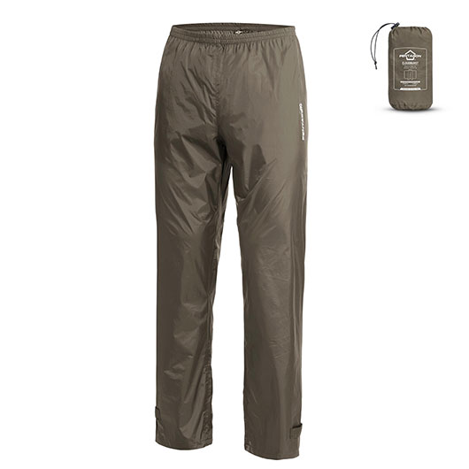 Pentagon Regenhose Cloudburst RAL7013 inkl. Transportbeutel