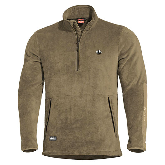 Pentagon Fleecepullover Grizzly Half Zip coyote