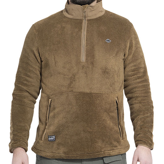 Pentagon Fleecepullover Grizzly Half Zip coyote Bild 3