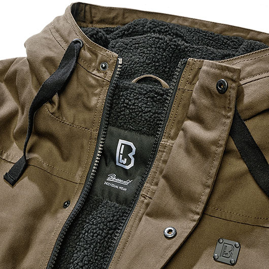 Brandit Jacke Essential oliv Bild 2