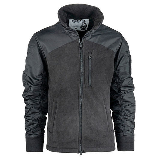 Fostex Fliegerjacke MA-1 Fleece schwarz