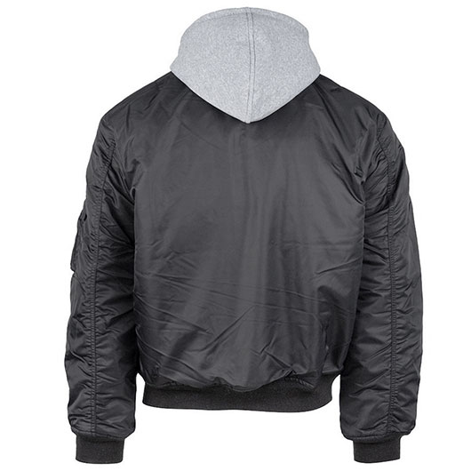 Fostex Fliegerjacke MA-1 mit Kapuze schwarz Bild 3