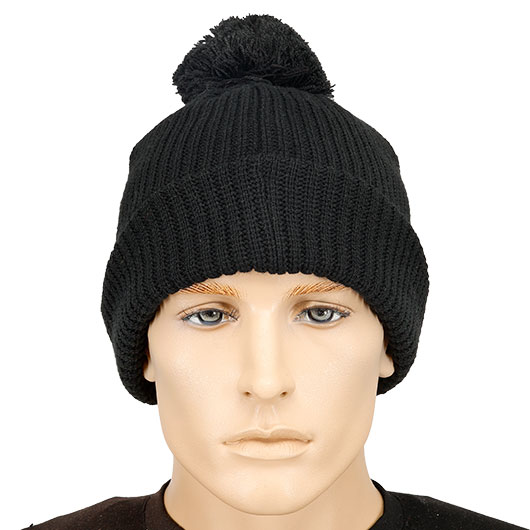 MFH Bommelmtze 3M Thinsulate Insulation schwarz Bild 1