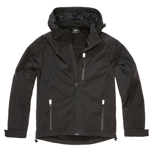 Brandit Softshelljacke Hurricane schwarz