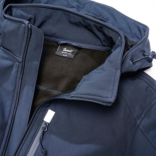 Brandit Softshelljacke Hurricane navy Bild 1