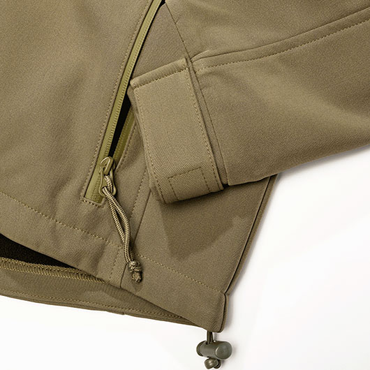 Brandit Softshelljacke Hurricane oliv Bild 3