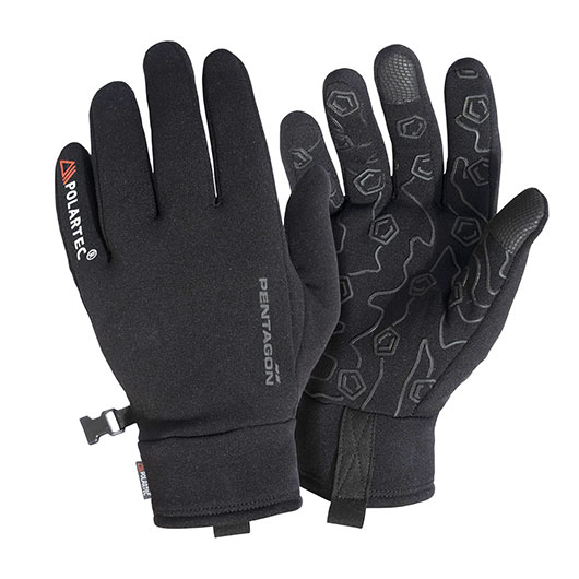 Pentagon Fleece Handschuhe Ursus Stretch Polartec schwarz