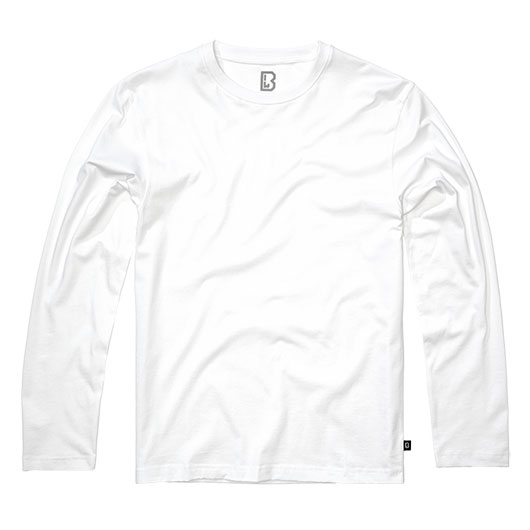 Brandit Premium Longsleeve Shirt wei