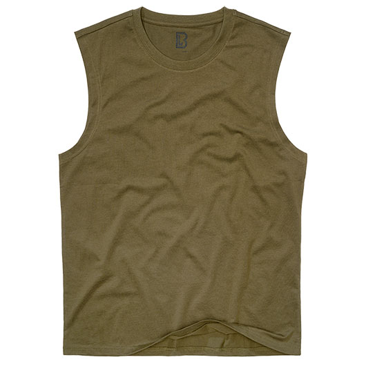 Brandit sleeveless T-Shirt oliv