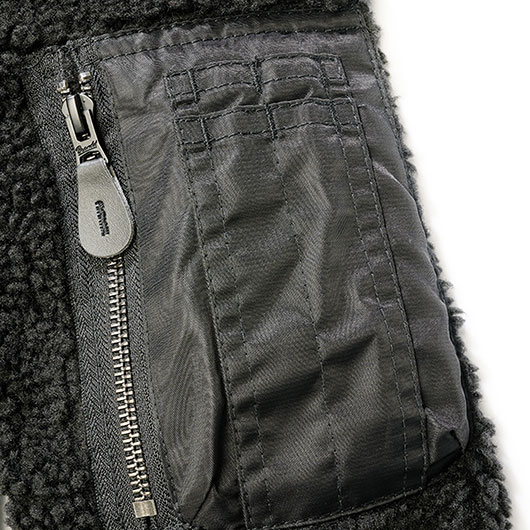 Brandit Sherpa Jacke MA1 schwarz Bild 4