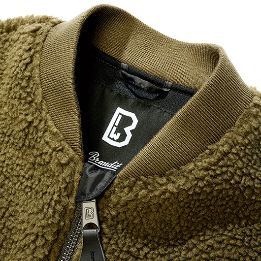 Brandit Sherpa Jacke MA1 oliv Bild 2