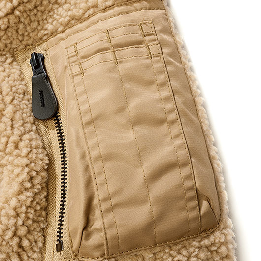 Brandit Sherpa Jacke MA1 camel Bild 4