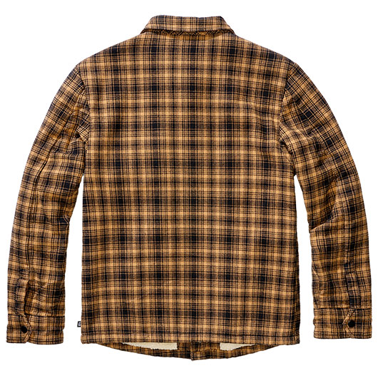 Brandit Sherpa Jacke Classic camel/schwarz kariert Bild 1