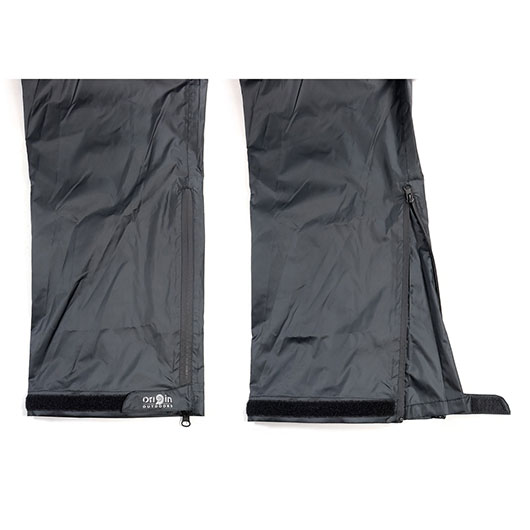 Origin Outdoors Regenhose Drytogo anthrazit inkl. Packsack Bild 3