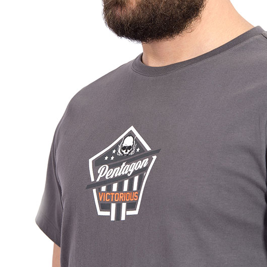 Pentagon T-Shirt Ageron Victorious Quick Dry wolf grau Bild 3
