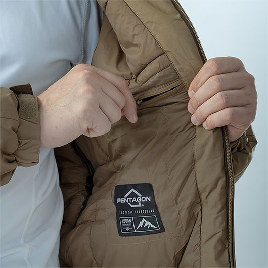 Pentagon Winterjacke Logan LVL7 coyote wasserdicht und atmungsaktiv Bild 3