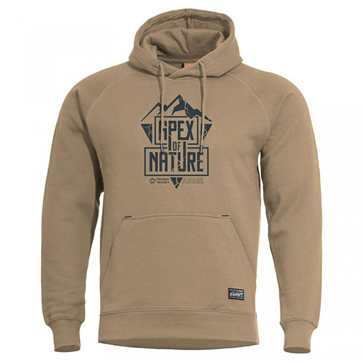 Pentagon Kapuzenpullover Pheaton Apex of Nature tan