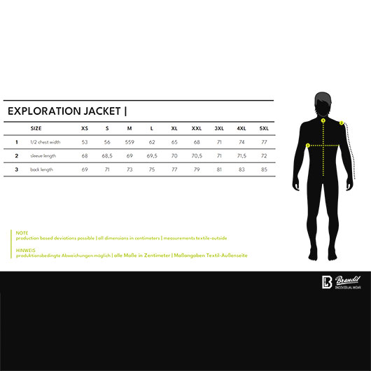 Brandit Jacke Exploration schwarz Bild 2
