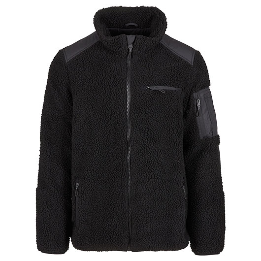 Brandit Men Jacket Teddyfleece Ramble schwarz