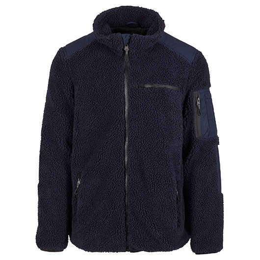 Brandit MEN Teddyfleece Jacke Ramble navy