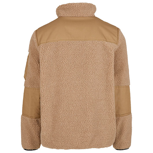 Brandit MEN Jacket Teddyfleece Ramble camel Bild 1