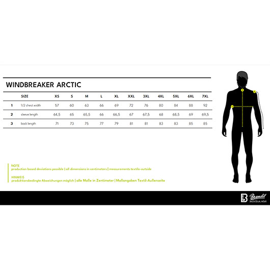 Brandit Windbreaker Arctic oliv Bild 9