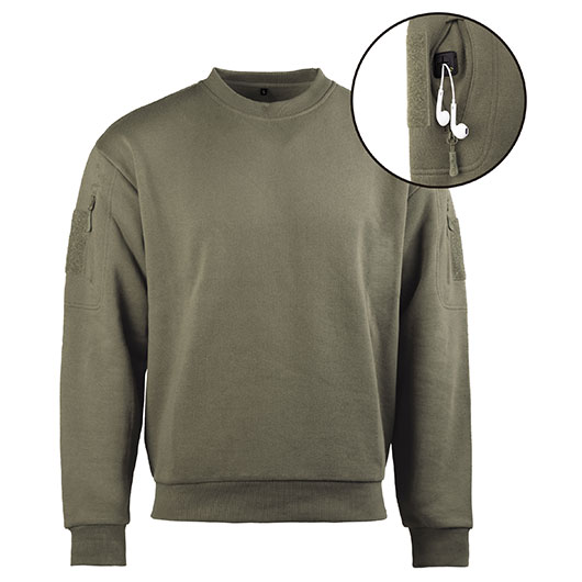 Mil-Tec Sweatshirt Tactical Ranger Green