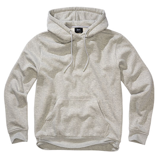 Brandit Kapuzenpullover TOM grau-melange