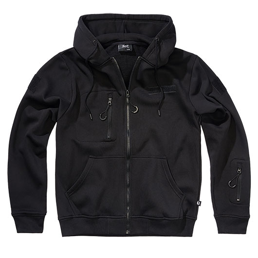 Brandit Tactical Sweat Jacket schwarz