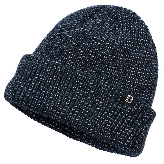 Brandit Reflektierende Beanie dunkelblau Bild 2